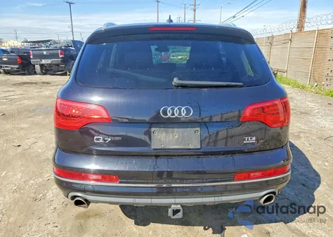 2014 Audi Q7 Premium Plus from USA, damaged, VIN WA1LMAFE5ED013640